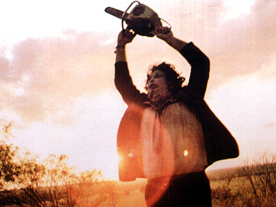 Leatherface in The Texas Chainsaw Massacre (1974)