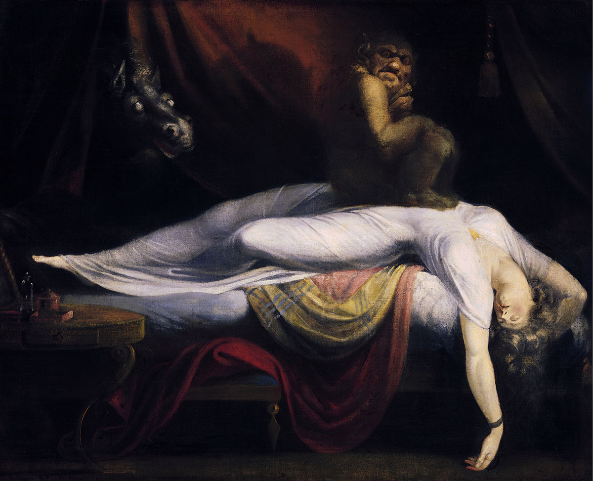 The Nightmare by Henry Fuseli, horror history